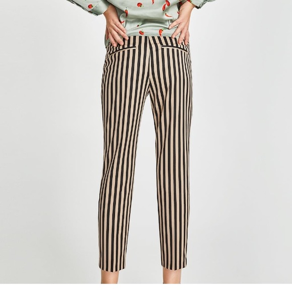 Zara Pants & Jumpsuits Zara Striped Pants Poshmark
